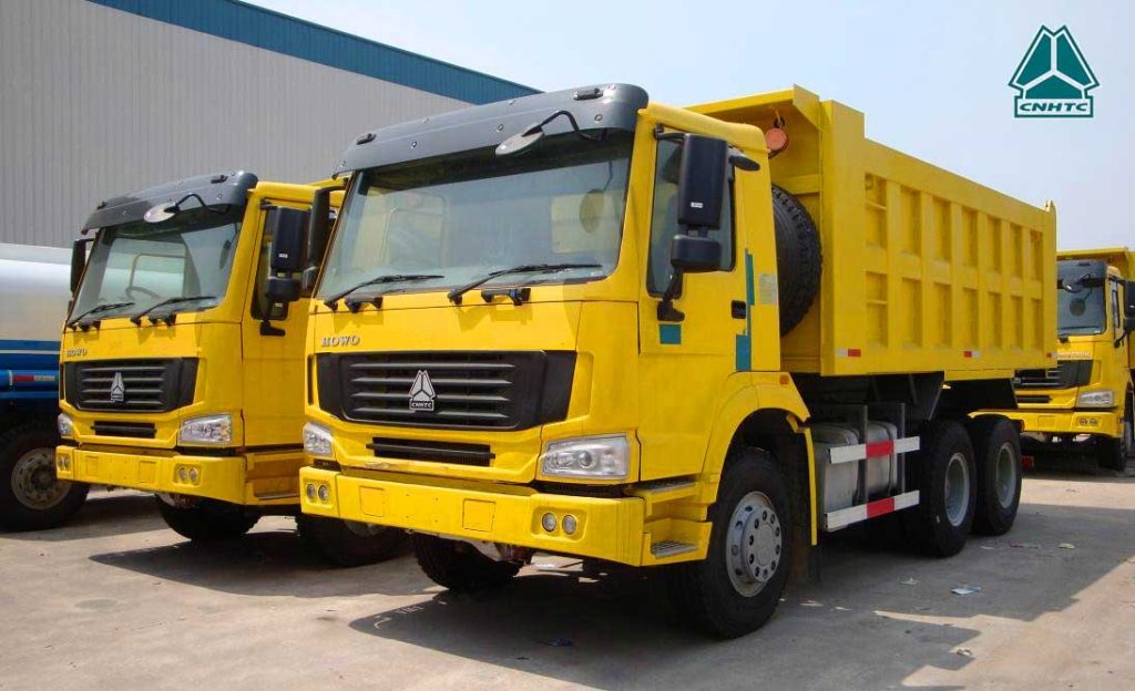 Sino truck driving Uganda