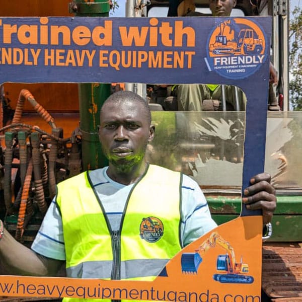 A graduate trainee that has mastered both the soft skills and practical skills of operating an excavator