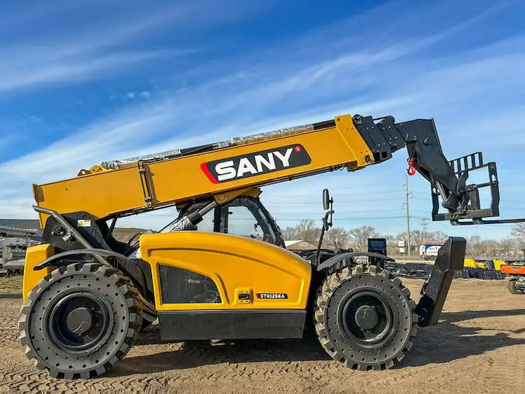 A Telehandler ready for work