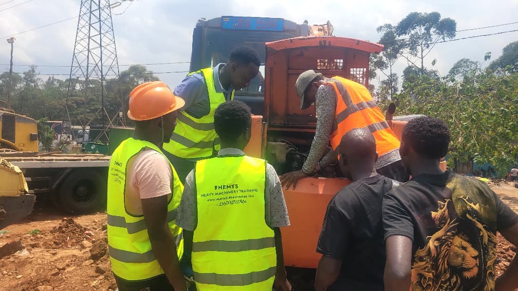 Trainees of FHEMTS Learning how to conduct daily inspections